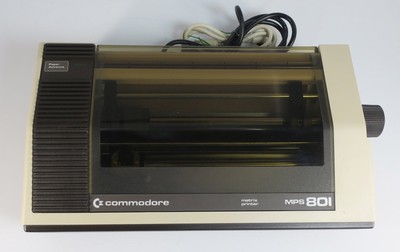 COMMODORE MPS 801 MATRIX PRINTER