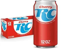 RC Cola Cherry Soda 12 Pack Cans 12 fl. oz (12 Count)