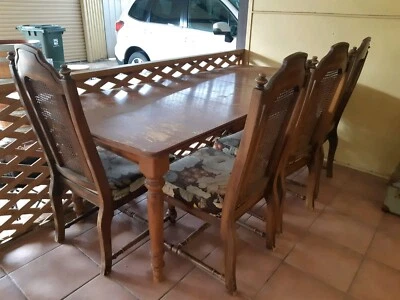 Wooden Table And Chairs X4 Dining Tables Gumtree Australia Port Adelaide Area Sefton Park 1254445797