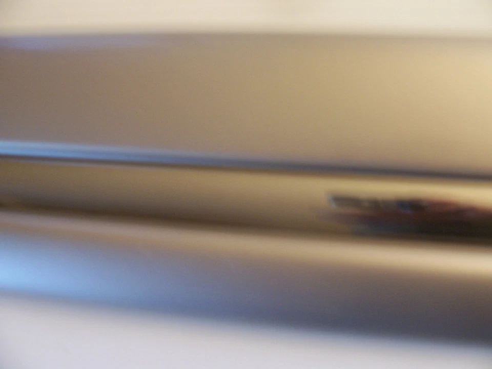 Moldura de puerta trasera izquierda Buick Lesabre Limited 1997 OEM usada beige piedra Foto 4 de 4