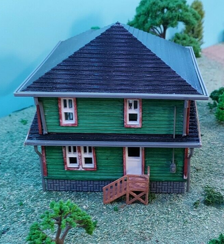 S Scale 3d Printed House "The Americus" - Picture 5 of 7