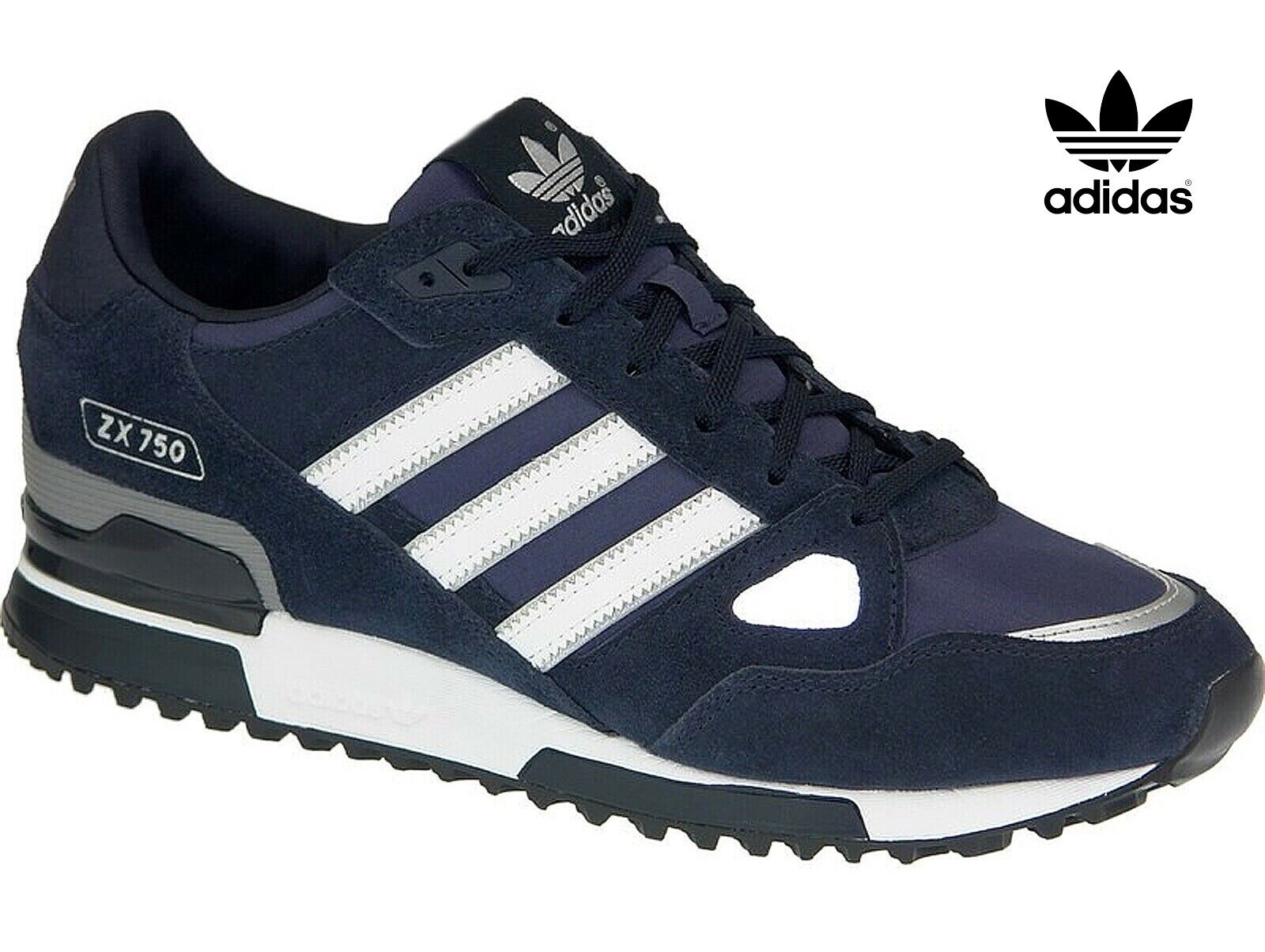 Enzovoorts Demon Effectiviteit 🔥🔥 2020 Adidas Originals ZX 750 Men's (UK 6 - 12) Navy-White Colour Brand  New | eBay