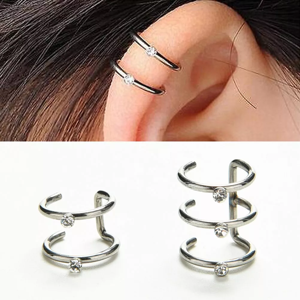 Buy GAGABODY 2 Pcs Nose Rings 20G 18G 16G 14G 12G 10G 8G Surgical Steel  Piercing Rings for Nose Septum Cartilage Helix Tragus Conch Rook Daith Lobe  from 5mm to 16mm Seamless