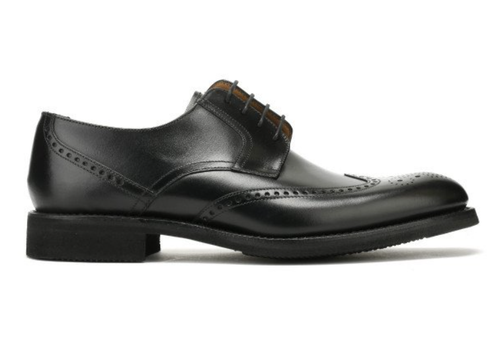 Loake Mens Black Sirius Brogue Leather 