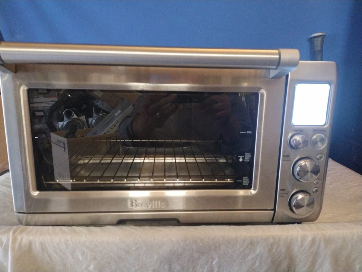 SEE NOTES Breville BOV800XL Smart Oven Convection Toaster Oven Brushed Stainless
