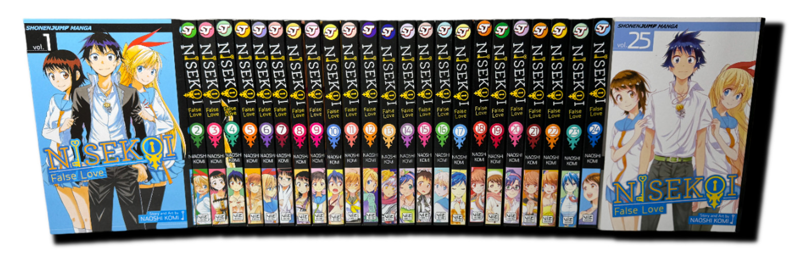 Nisekoi: False Love Volumes 1-25 Complete Manga Set BRAND NEW English!