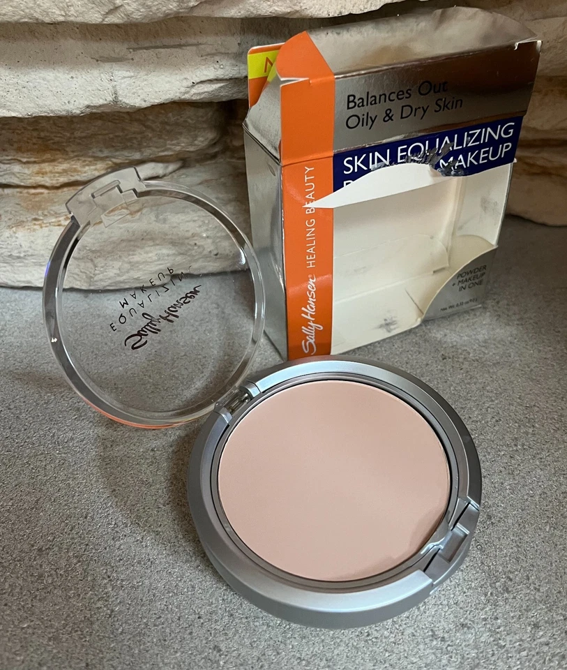Sally Hansen SKIN EQUALIZING POWDER MAKEUP Oil Free 8030-08 NATURAL BEIGE .32 oz - Image 2 of 3