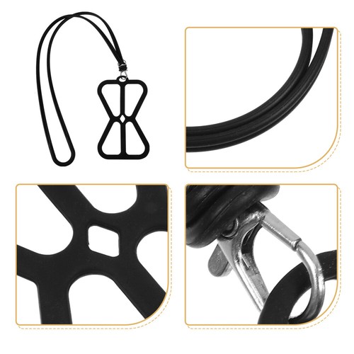 2 Pcs Mobile Phone Straps Lightweight Neck Lanyard Easy-to-use Hanging Rope for - Photo 10 sur 12