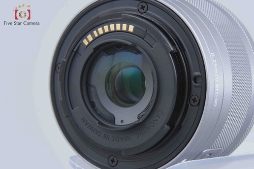 Near Mint!! Canon EF-M 15-45mm f/3.5-6.3 IS STM Silver - Picture 8 of 14