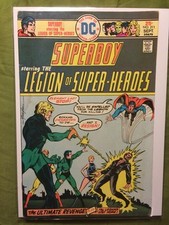 Superboy The Legion of Super-Heroes 211 The Ultimate Revenge DC, 1974 FN