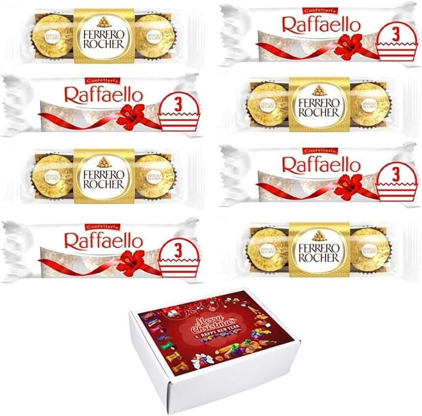 Raffaello Logo Raffaello Coconut T15 150g X 6 : Amazon.nl: Grocery