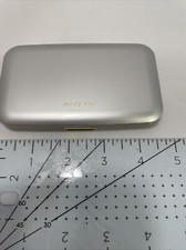 MARY KAY Mirrored Foundation Compact Case, Refillable, Timewise, Silver No Box
