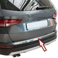 Ladekantenschutz Edelstahl Matt Passend FüR Seat Ateca | Ab 2016- | + Abkantung