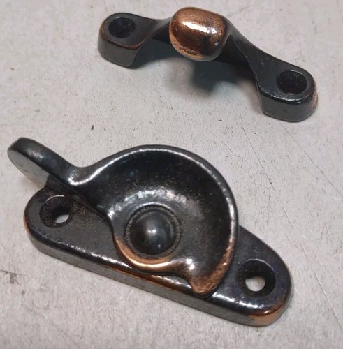 Window Sash Fasteners Cast Bronze Lot Of 8 Read