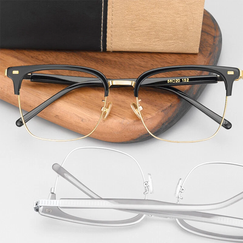 Browline top frame glasses