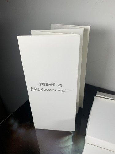 VTG BOXED SET OF ROBERT RAUSCHENBERG TRIBUTE 21 CARDS HTF RARE 1994 - Picture 4 of 15