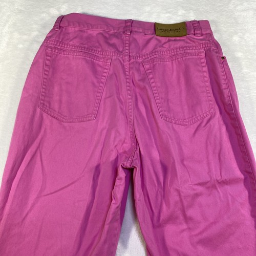 Lauren Ralph Lauren Jeans Co Jeans Damen 6 Denim Rosa Cropped Tapered Leg - Bild 15 von 20