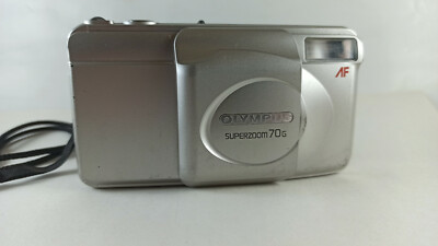 #9 ★良品★ OLYMPUS SUPER ZOOM 70G フィルムカメラ Olympus Superzoom 70G Quartz Date 35mm Point & Shoot Film