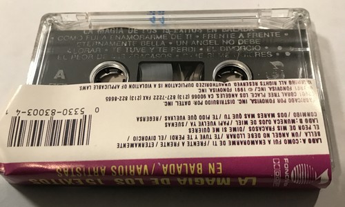 La Magia De Los 15 Exitos En Balada Cassette 1991 Fonovisa - TMC-3003 - Picture 3 of 4