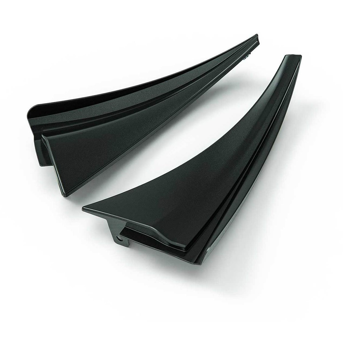 C7 Corvette XL Extra Large Front Molded Splash Rock Guards CARBON