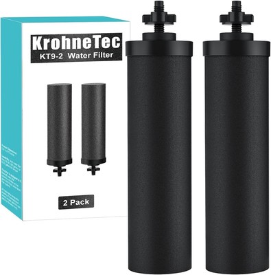 Filter Replacement KrohneTec Water Compatible Black Berkey Purification Elements