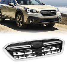 For Subaru Outback 2018-2019 Front Replacement Grille Silvery & Black Grill