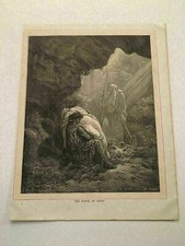K87) The Burial Of Atala Gustav Dore 1890 Engraving