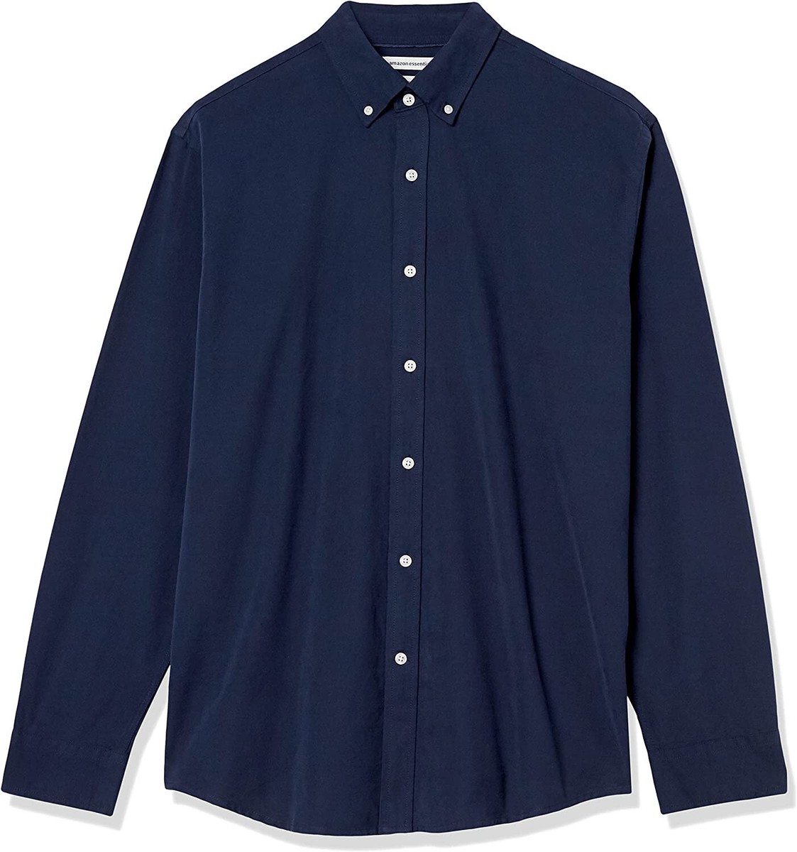 NWT Men's Regular Fit Long-Sleeve Oxford Shirt Size M - Navy Blue | eBay