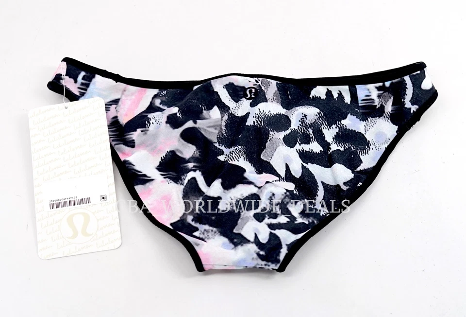 Новый Lululemon воды: серфинг на песок бикини низ купальный костюм bcrs/черный/копия цветочный - Изображение 2 из 2