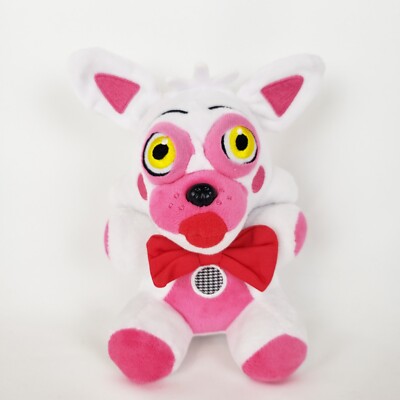 Five Nights At Freddy's Fun Time Foxy Plush 6'' White Bow Tie