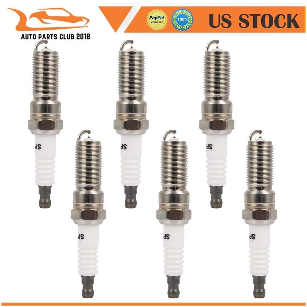 6Pcs Iridium Spark Plugs For Lincoln MKT Navigator Ford F-150 Explorer Flex
