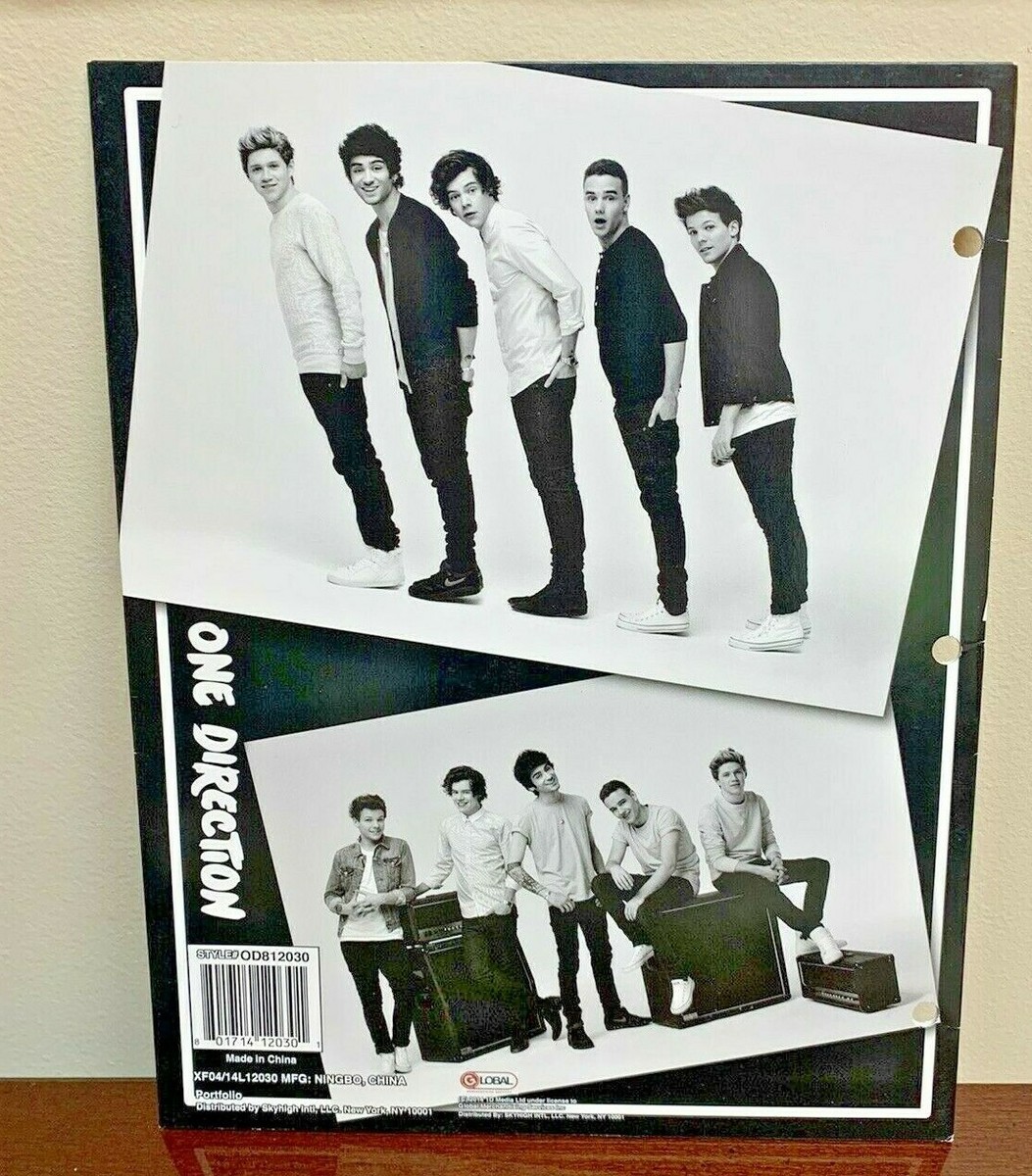 One Direction Band Folder For 3 Ring Binder Harry Liam Niall Louis
