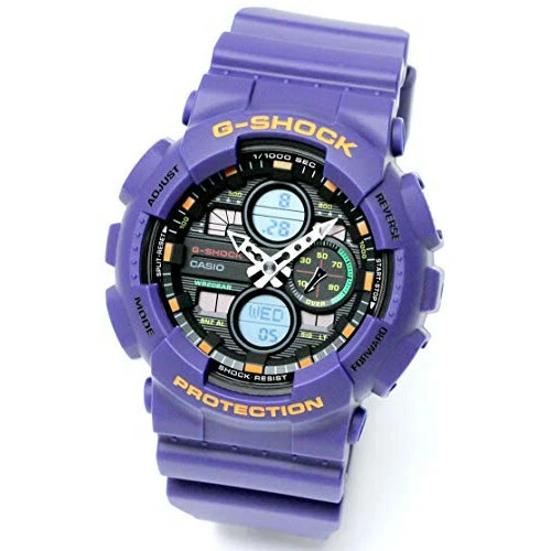 G SHOCK G SHOCK GA 140 series watch men s purple GA 140 6A