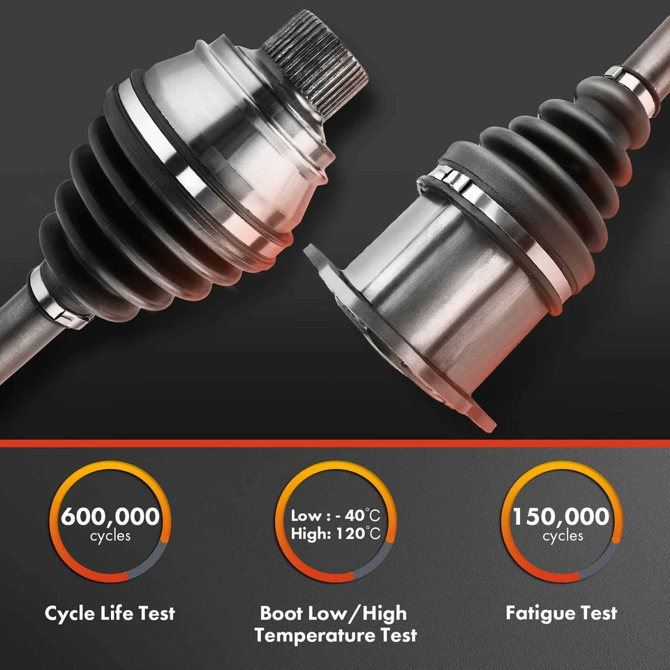 2x Front LH & RH CV Axle Assembly for Toyota Highlander 2001 2002 2003 3.0L FWD - Image 2 of 4