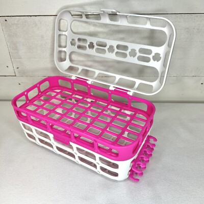 Munchkin Deluxe Dishwasher Basket Straw Baby Bottle Cleaning