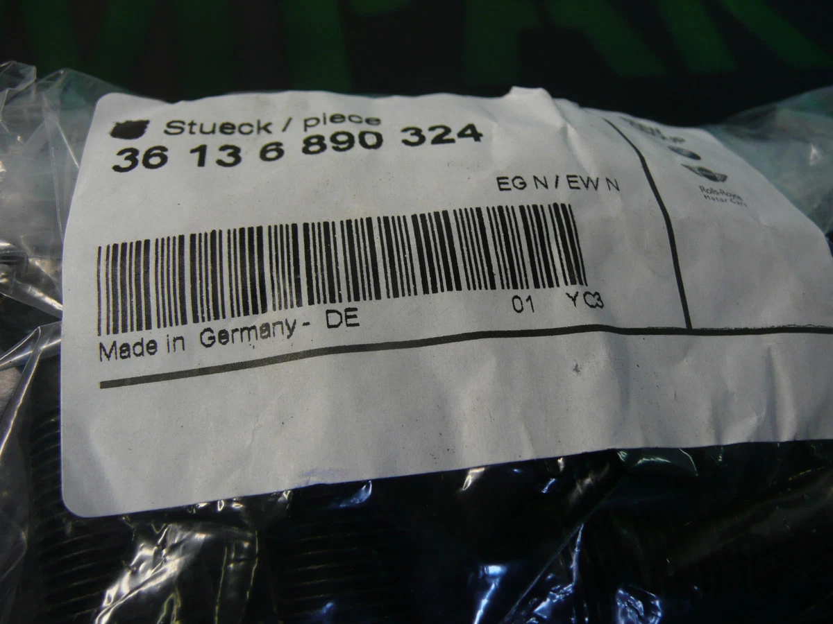 NEW GENUINE BMW F SERIES WHEEL BOLT BLACK M14X1,25 Chrome-free CR  