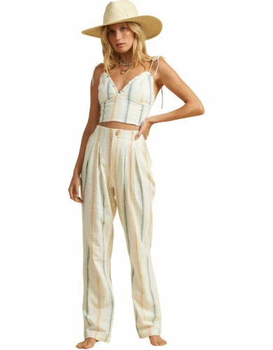 Pantalones de mujer color morado