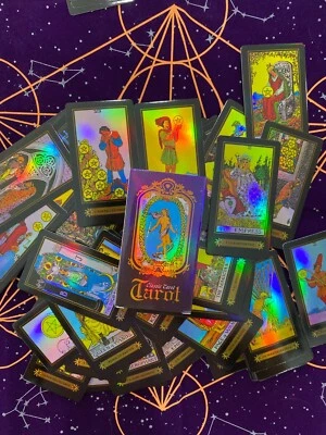 Spanish Tarot Deck - Bilingual Tarot Cards - Beginner Cards With Free Guidebook