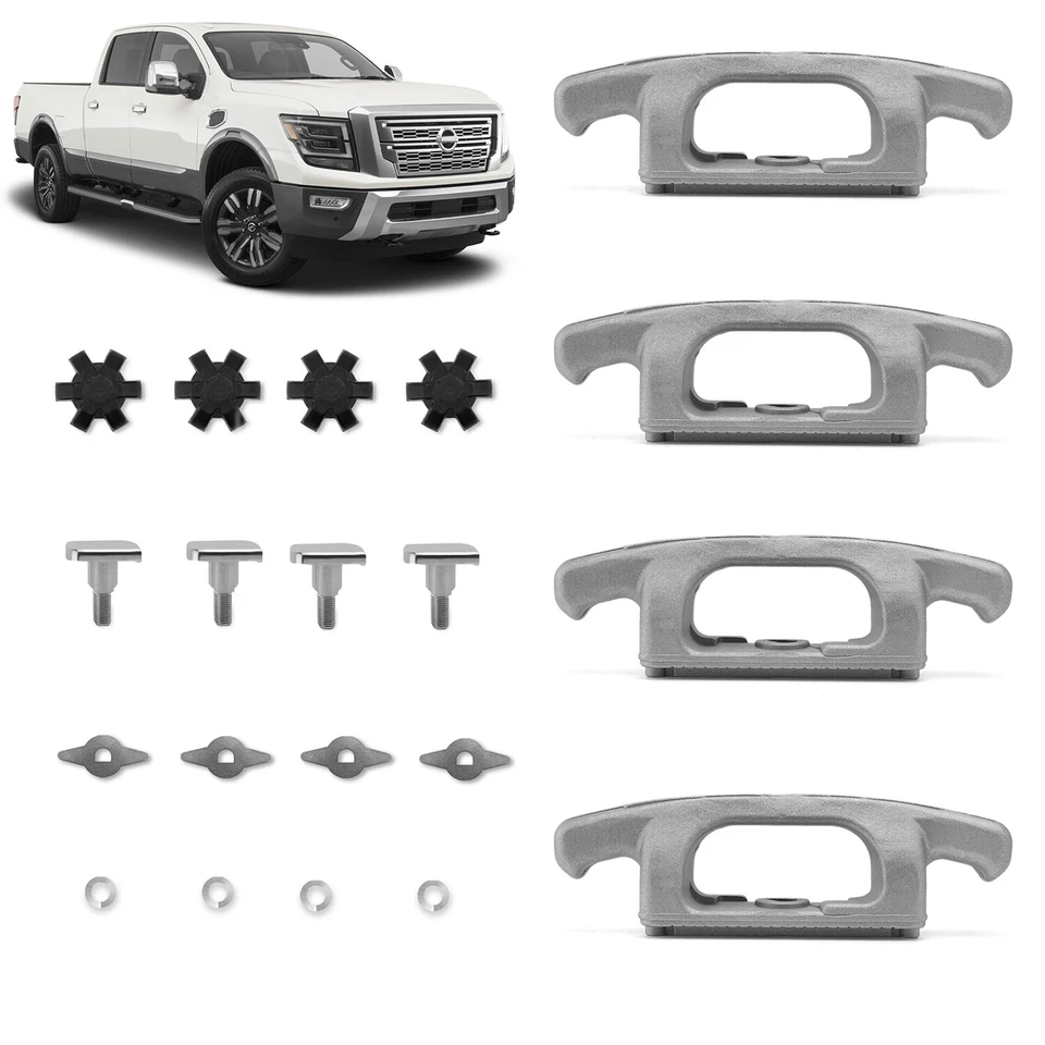 КОМПЛЕКТ КРЕПЕЖНЫХ ШИПОВ ДЛЯ КРОВАТИ NISSAN TITAN 2016-2023 ГОДОВ ВЫПУСКА 999T7W3900 999T7W3800 4 ШТ - Изображение 4 из 4