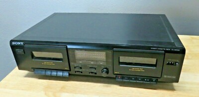 Sony TC-WE305 Stereo Cassette Dual Dubbing Recorder Player Dolby Parts Repair