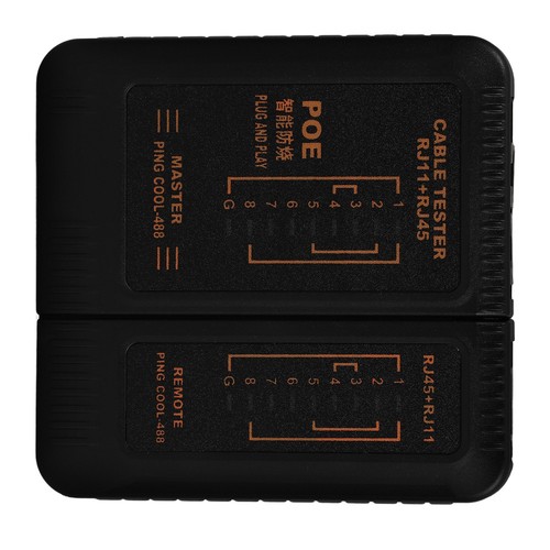 Netzwerkkabeltester Netzwerktester Ethernet Testgerät Für Telefonkabel - Afbeelding 10 van 12