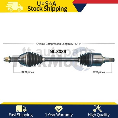 Front Left CV Axle Joint For Nissan Altima 2018 2017 2016 2015