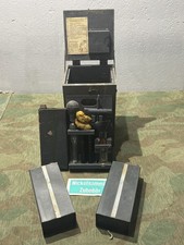 Original WW2 German Radio Nickelsammler Zubeh&ouml;r Battery Maintenance Kit 2b38