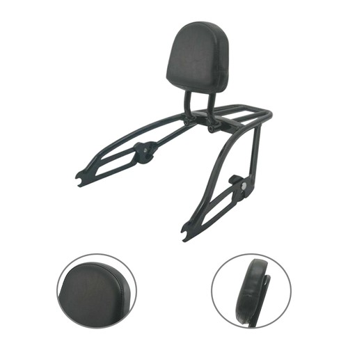 Backrest Sissy Bar Luggage Rack Rear For Harley Street XG 500 15-17 - Picture 3 of 21