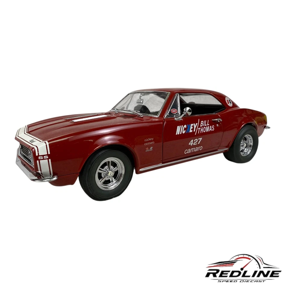 ๐บ๐ธExact Detail 1967 Nickey Camaro SS427 Bill Thomas Red COA 1:18 C3๐บ๐ธ - Image 2 of 4