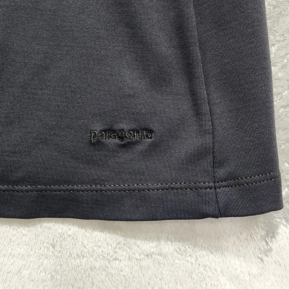 Patagonia Dress Size S Black Bandha Midi Twist Front Sleeveless Stretch Jersey - Image 2 of 4