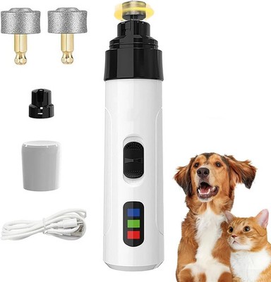Upgraded Silent Groom Pro Nail Grinder Heusom Silent Grind Pro for Dogs Nail NEW