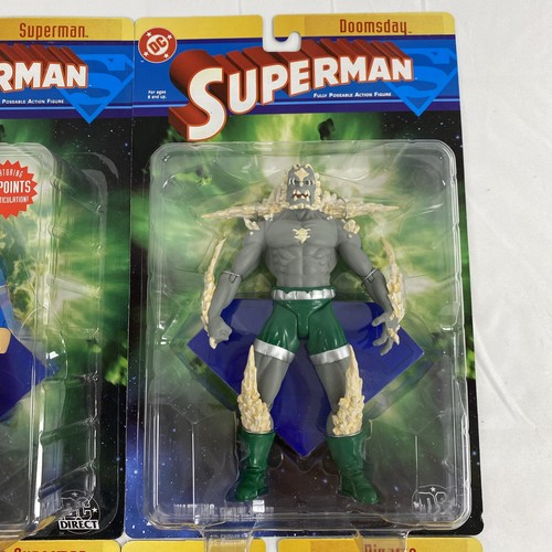 SUPERMAN DC Direct Series 1 Figures Complete Set Of 6 2003 *NEW* - Picture 5 of 8