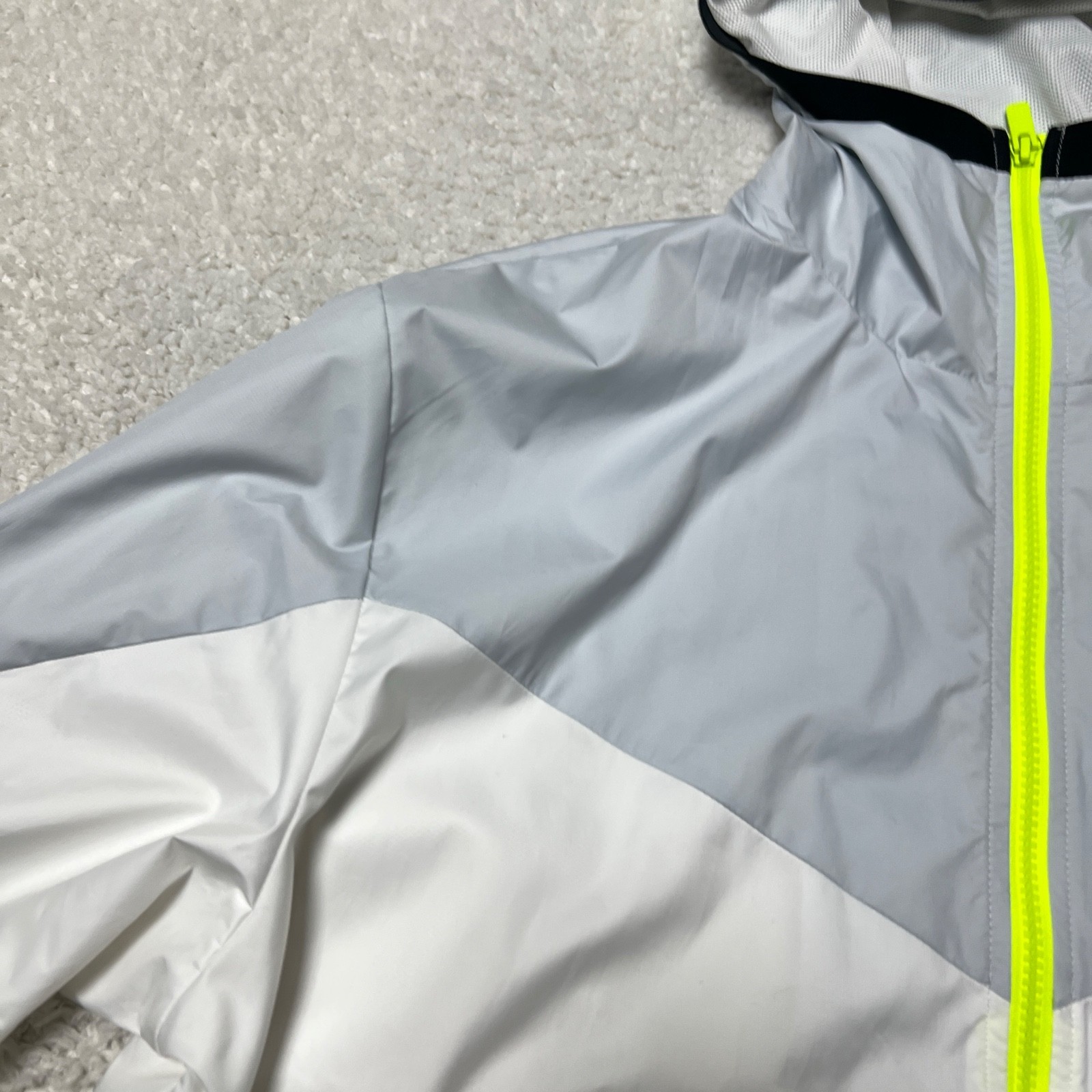 Nike Jacket Men Extra Large White Windrunner Ligh… - image 9