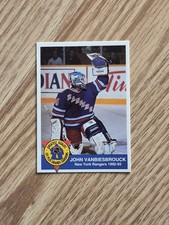 92-93 Highliner JOHN VANBIESBROUCK Greatest Goalies	Hockey card #	5 N.Y. Rangers